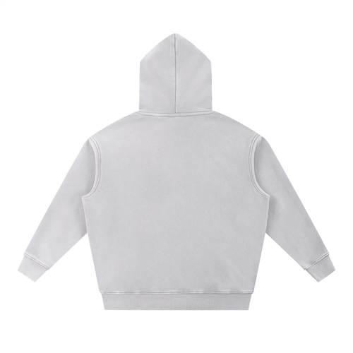 Nocturn Films Snow Wash Fleece Oversize Hoodie