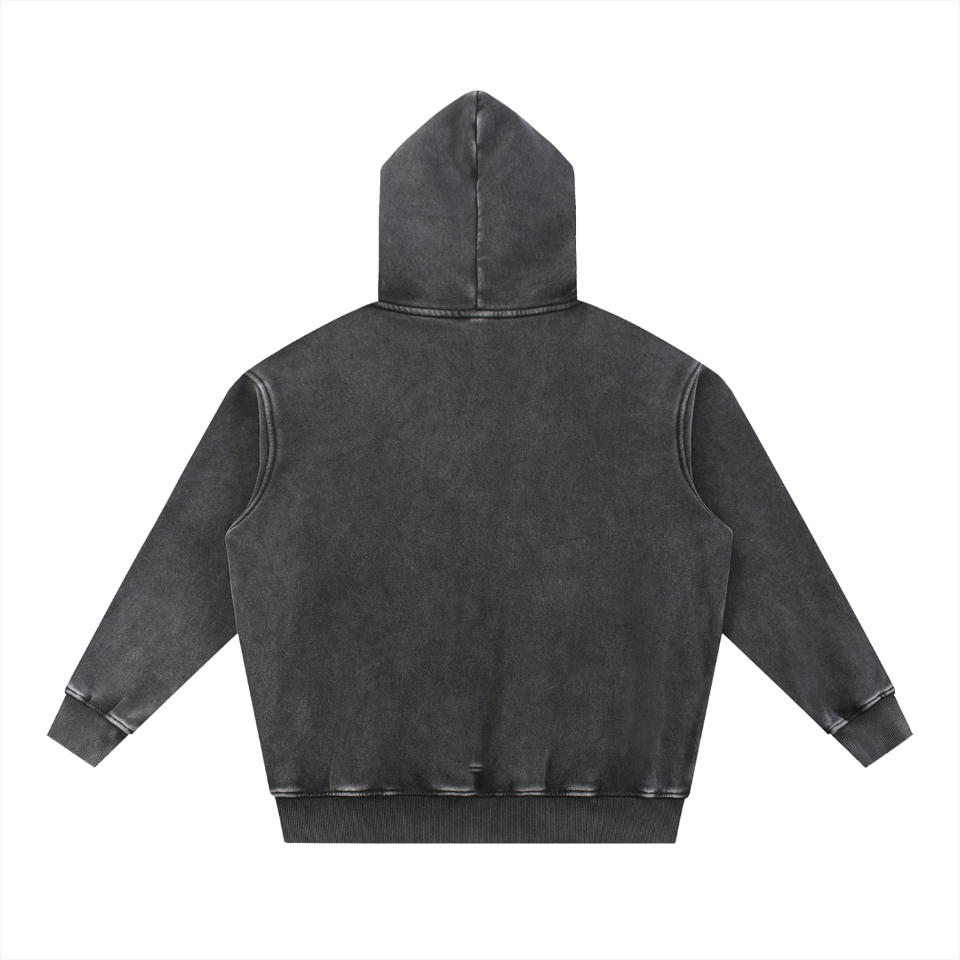Nocturn Films Snow Wash Fleece Oversize Hoodie