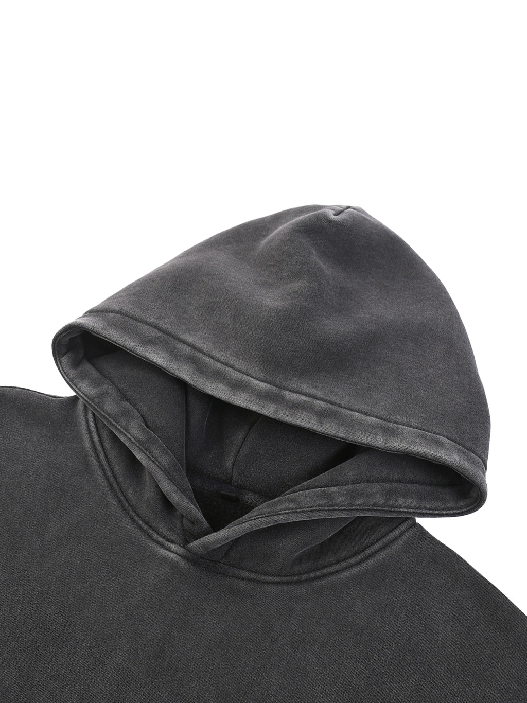 Nocturn Films Snow Wash Fleece Oversize Hoodie