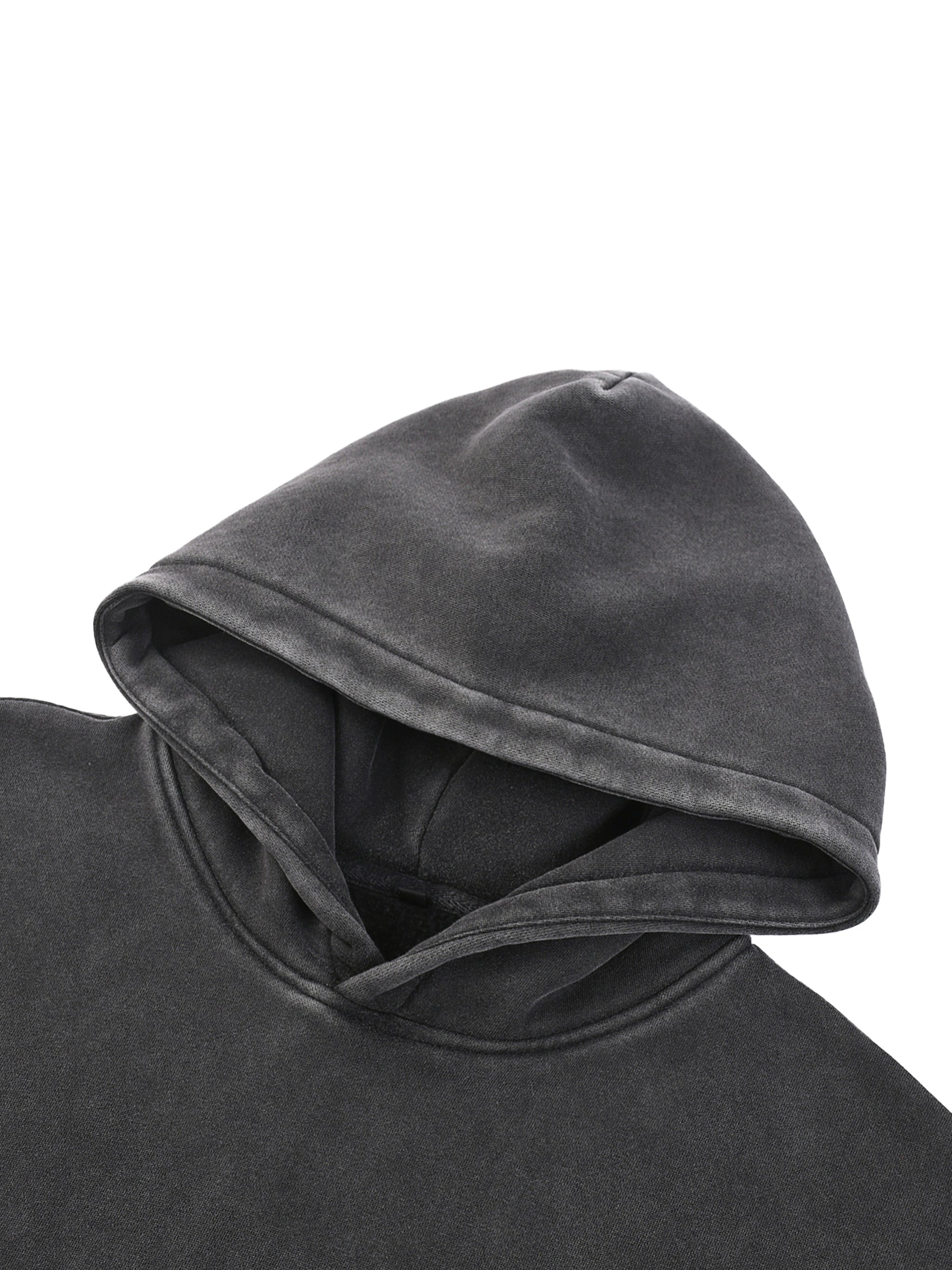 Nocturn Films Snow Wash Fleece Oversize Hoodie