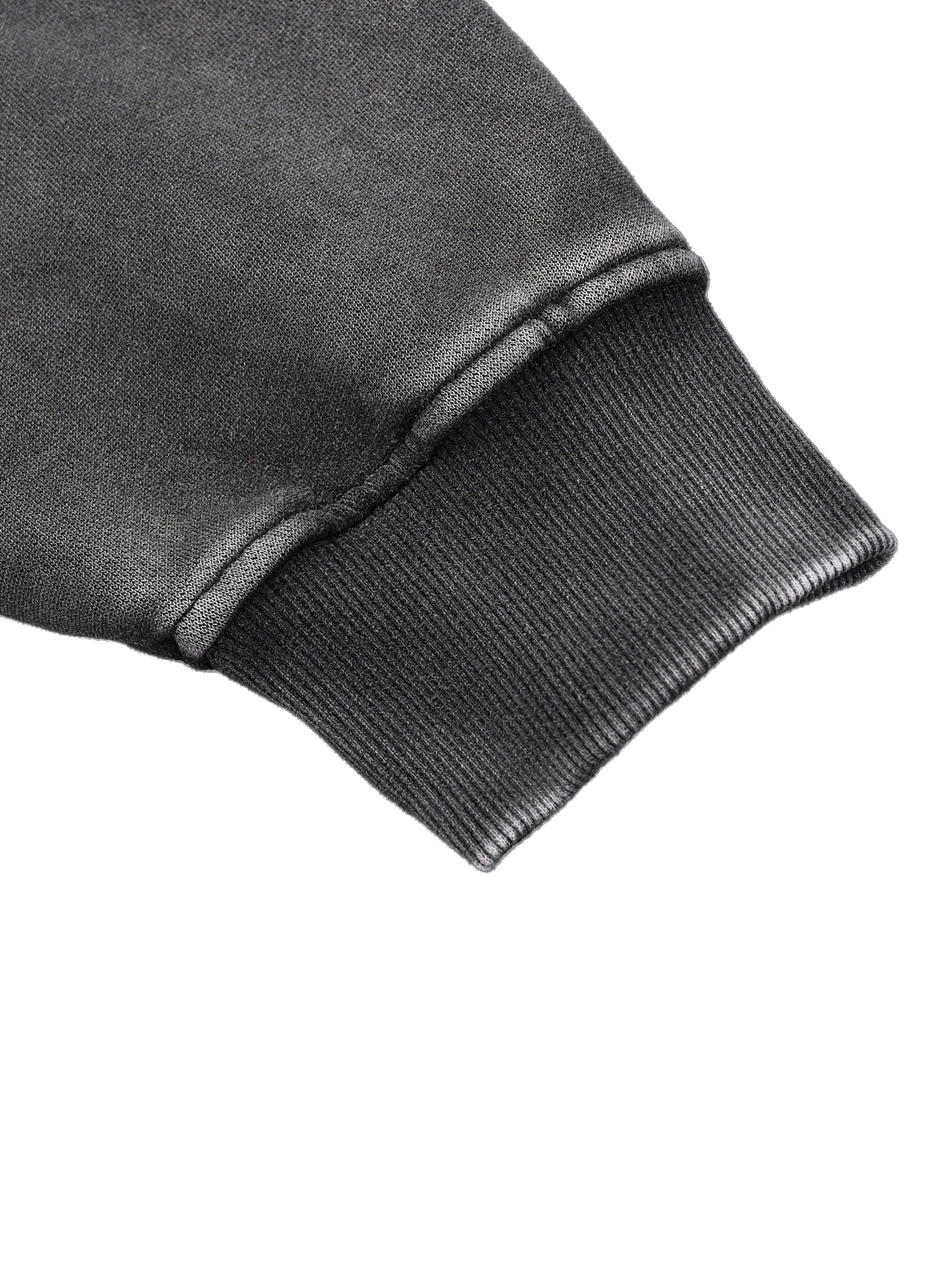 Nocturn Films Snow Wash Fleece Oversize Hoodie